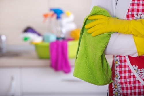 Washroom and high-touch surface cleaning in an E14 workplace