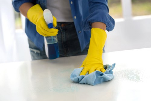 Refreshing office seating with upholstery cleaning in E14